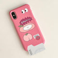 3months Squeezing Peach Jelly/Hard Card Phone Case 手機保護殻（2款） - SOUL SIMPLE HK