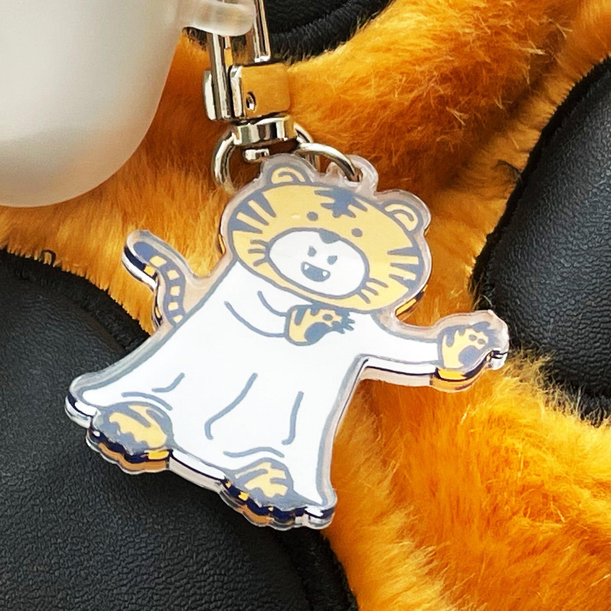 Percentage/Design p/d 幽靈大軍 Ghost Tiger Keyring 鎖匙扣 - SOUL SIMPLE HK