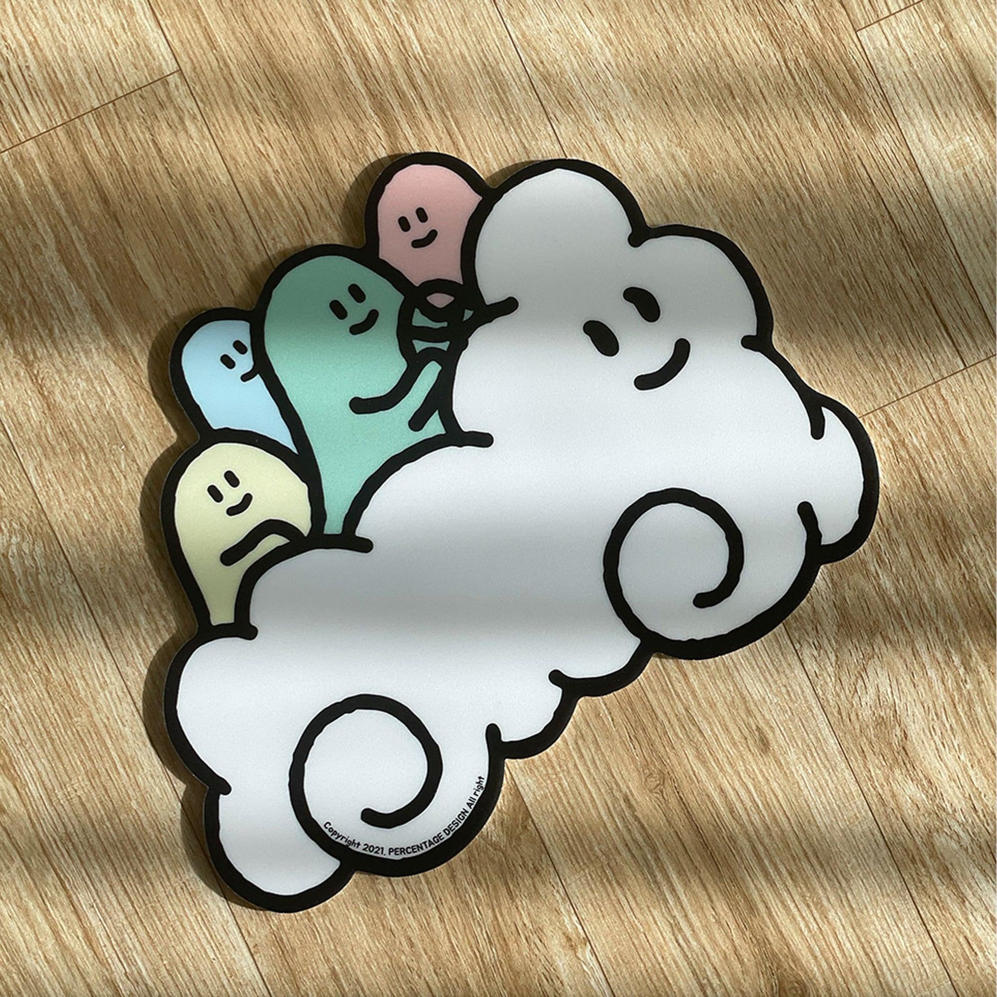 Percentage/Design p/d 幽靈大軍 Ghost Cloud Mouse Pad 滑鼠墊 - SOUL SIMPLE HK