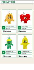BALLOON FRIENDS 10cm Character Mini Doll Keyring 公仔鑰匙扣（4款） - SOUL SIMPLE HK