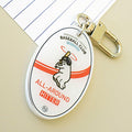 Percentage/Design p/d 幽靈大軍 Retro Social Club Keyring - Baseball 鎖匙扣（2款） - SOUL SIMPLE HK