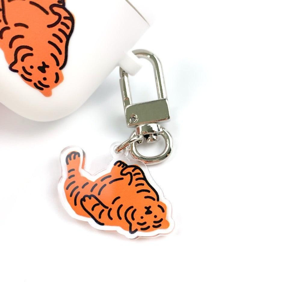 Muzik Tiger Lazy Tiger Keyring 鑰匙扣 - SOUL SIMPLE HK