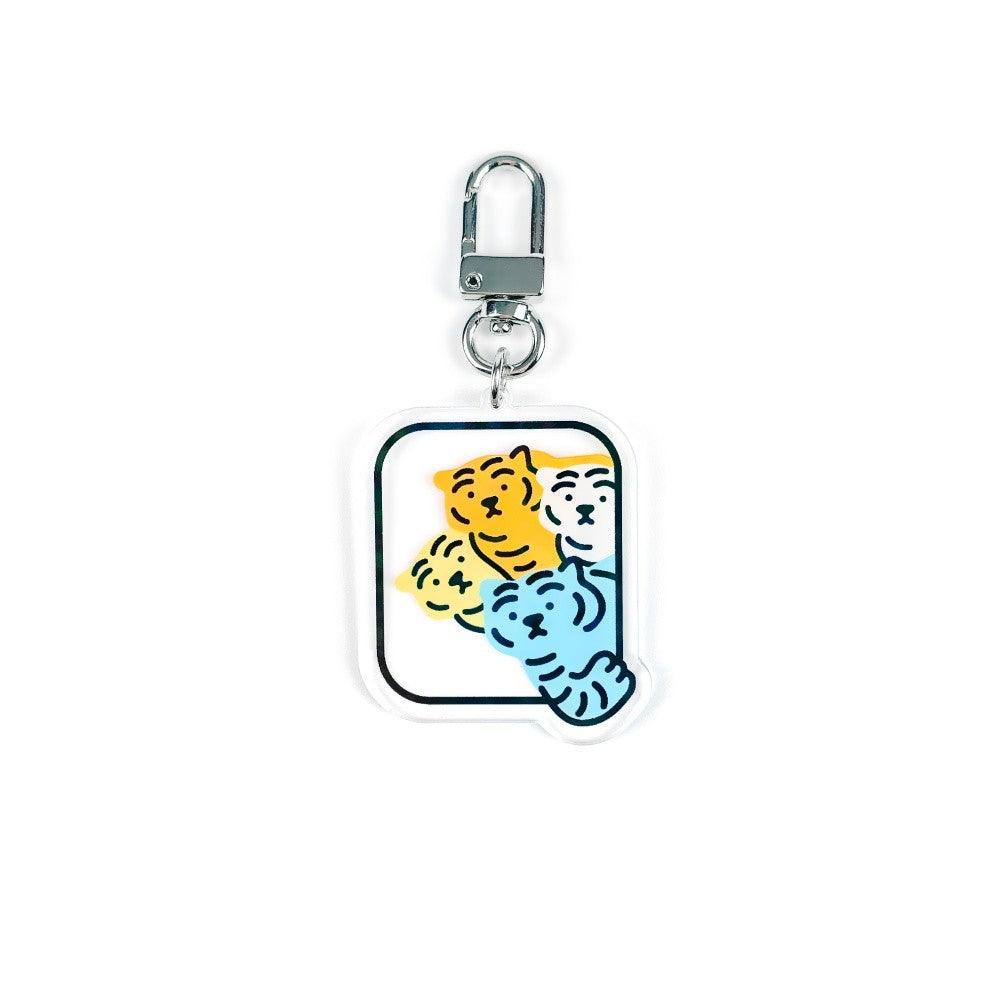 Muzik Tiger Friends Tiger Keyring 鑰匙扣 - SOUL SIMPLE HK