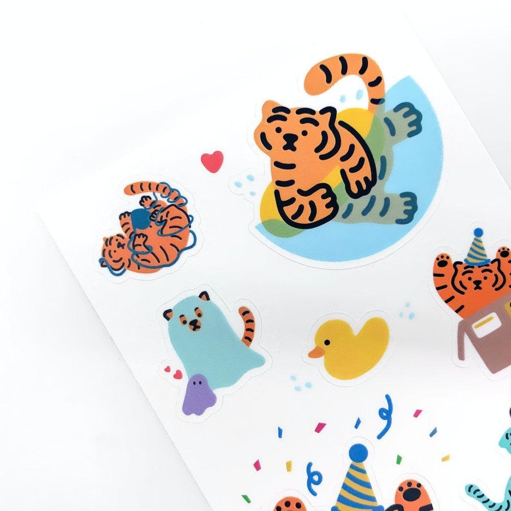 Muzik Tiger Play Tiger Mix Stickers 貼紙 - SOUL SIMPLE HK
