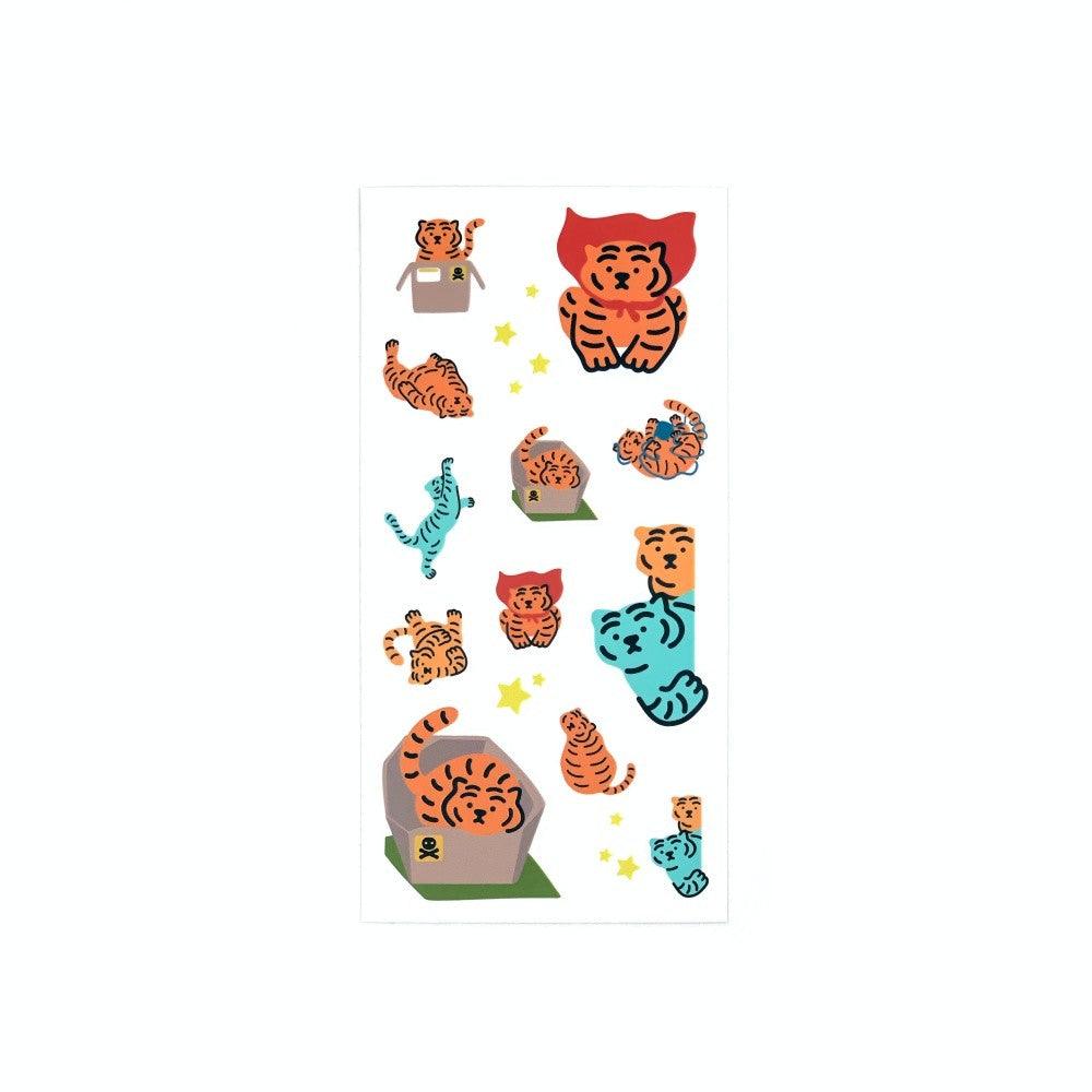 Muzik Tiger Hero Tiger Mix Stickers 貼紙 - SOUL SIMPLE HK
