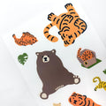 Muzik Tiger Tiger & Bear Mix Stickers 貼紙 - SOUL SIMPLE HK