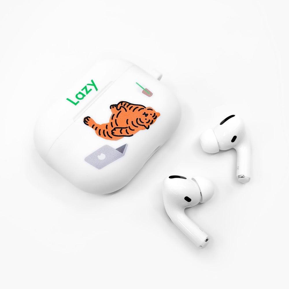 Muzik Tiger Lazy Tiger AirPods/Pro 耳機保護殼 - SOUL SIMPLE HK