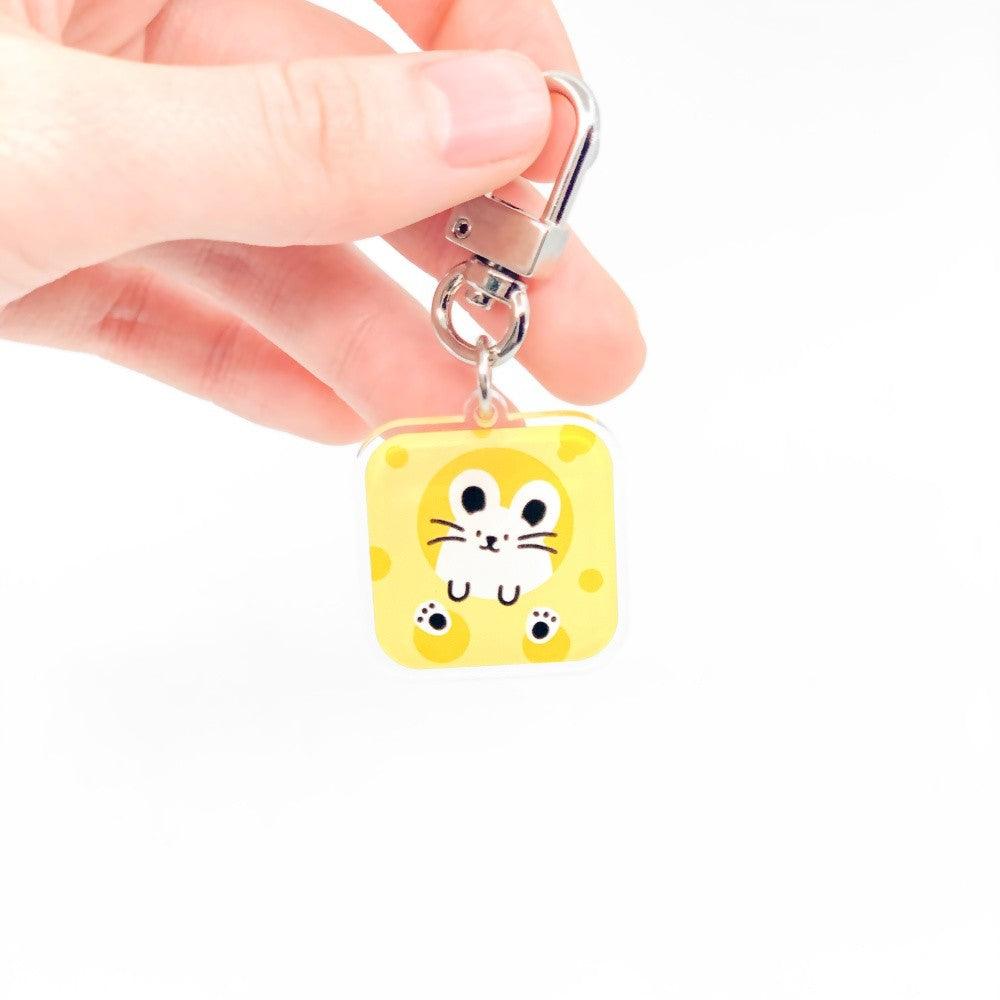 Muzik Tiger Cheese Mouse Keyring 鑰匙扣 - SOUL SIMPLE HK