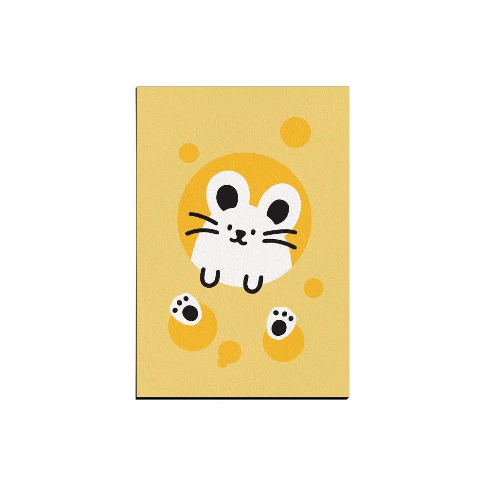 Muzik Tiger Mouse in Cheese Postcard 明信片 - SOUL SIMPLE HK