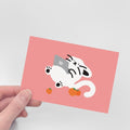 Muzik Tiger Tangerine Mouse Postcard 明信片 - SOUL SIMPLE HK