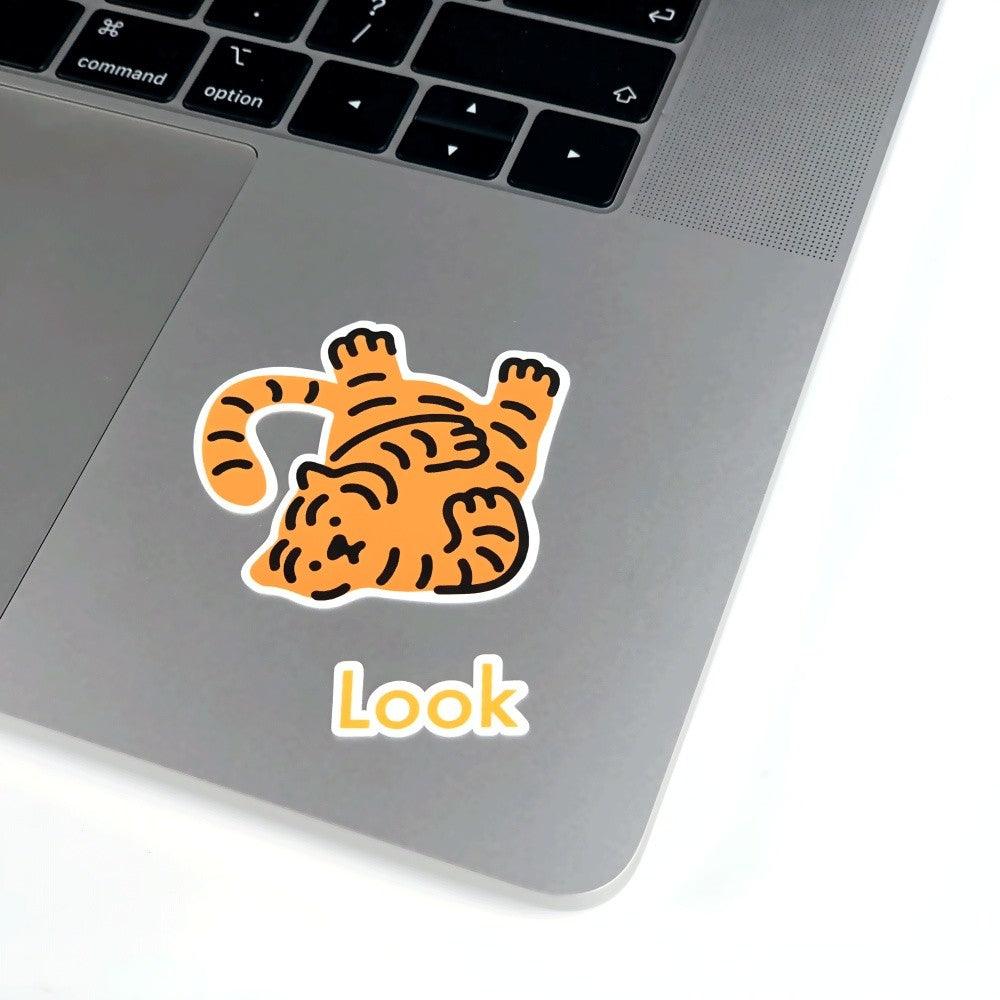 Muzik Tiger Look Tiger Removable Stickers 貼紙 (3p) - SOUL SIMPLE HK