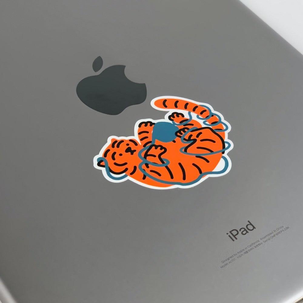 Muzik Tiger Oops Tiger Removable Stickers 貼紙 (3p) - SOUL SIMPLE HK