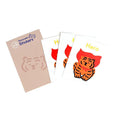 Muzik Tiger Hero Tiger Removable Stickers 貼紙 (3p) - SOUL SIMPLE HK