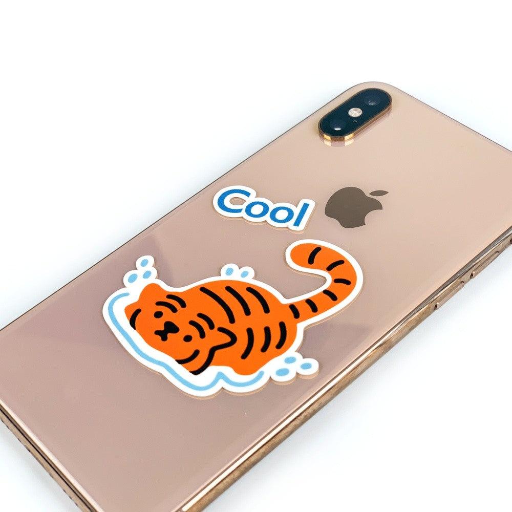 Muzik Tiger Cool Tiger Removable Stickers 貼紙 (3p) - SOUL SIMPLE HK