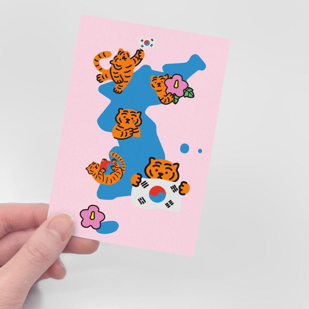 Muzik Tiger Korea Tiger Postcard 明信片 - SOUL SIMPLE HK