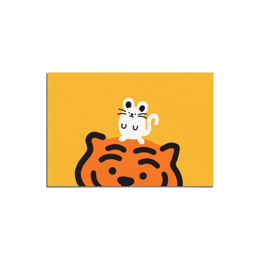 Muzik Tiger Tiger & Mouse Postcard 明信片 - SOUL SIMPLE HK