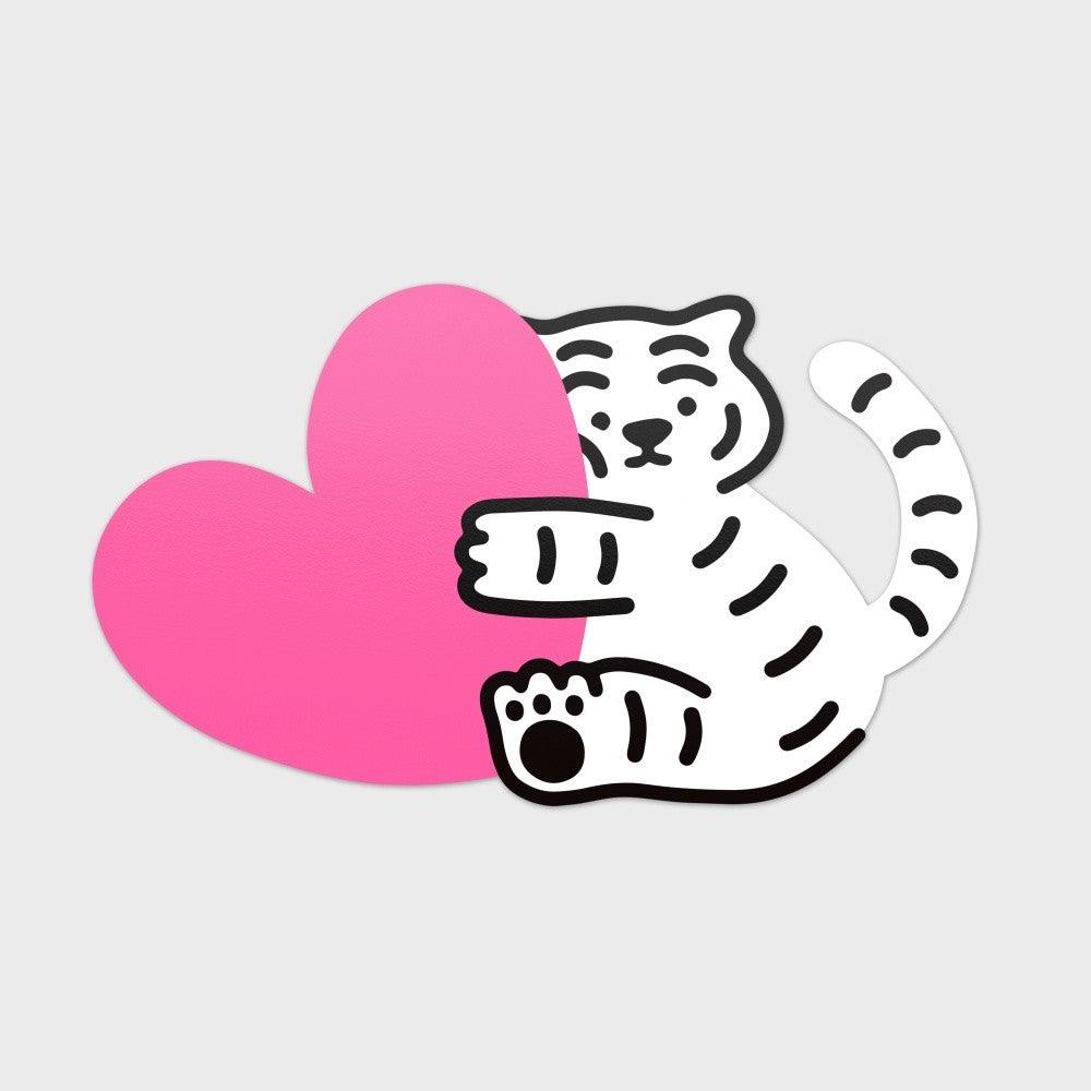 Muzik Tiger Hug Tiger Big Removable Sticker 貼紙 - SOUL SIMPLE HK