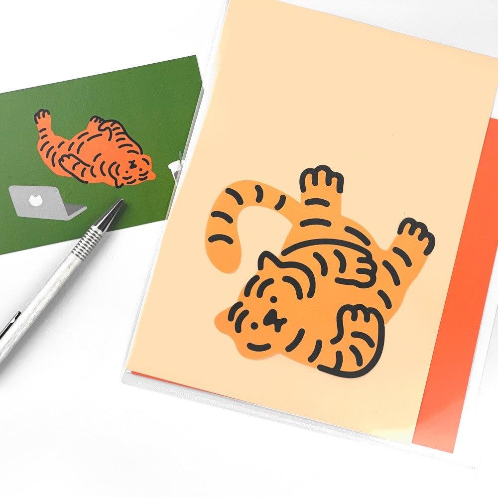 Muzik Tiger Look Tiger Big Removable Sticker 貼紙 - SOUL SIMPLE HK