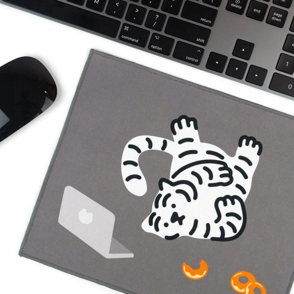 Muzik Tiger Doughnut Tiger Mouse Pad 滑鼠墊 - SOUL SIMPLE HK