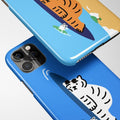 Muzik Tiger Lazy Surfing Tiger Phonecase 手機保護殼（4款） - SOUL SIMPLE HK