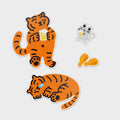 Muzik Tiger Chicken & Beer Tigers 4pcs Stickers 貼紙(4p) - SOUL SIMPLE HK