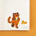 Muzik Tiger Chicken & Beer Tigers 4pcs Stickers 貼紙(4p) - SOUL SIMPLE HK