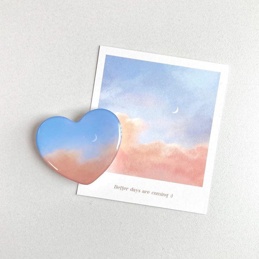 Skyfolio Coral Cloud Phone Grip Tok 手機支架（送Postcard） - SOUL SIMPLE HK
