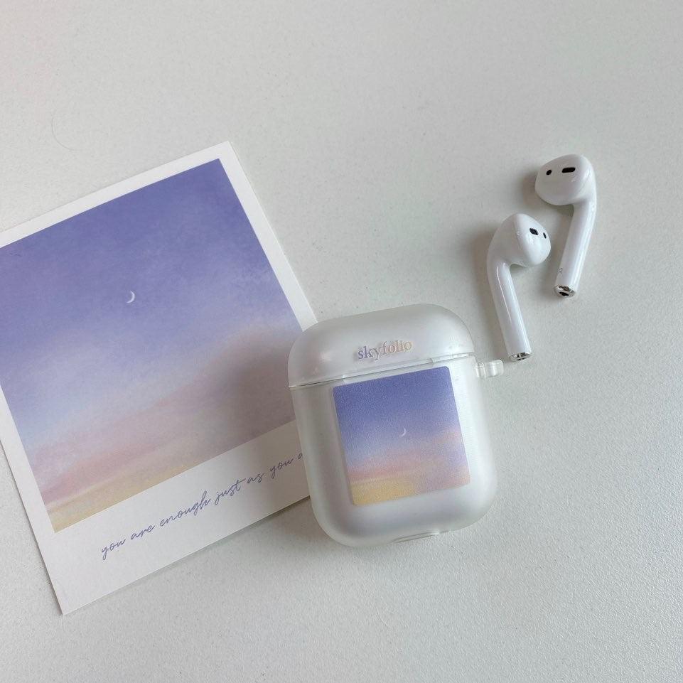 Skyfolio Airpods Case - Purple Sky 耳機保護殼 - SOUL SIMPLE HK