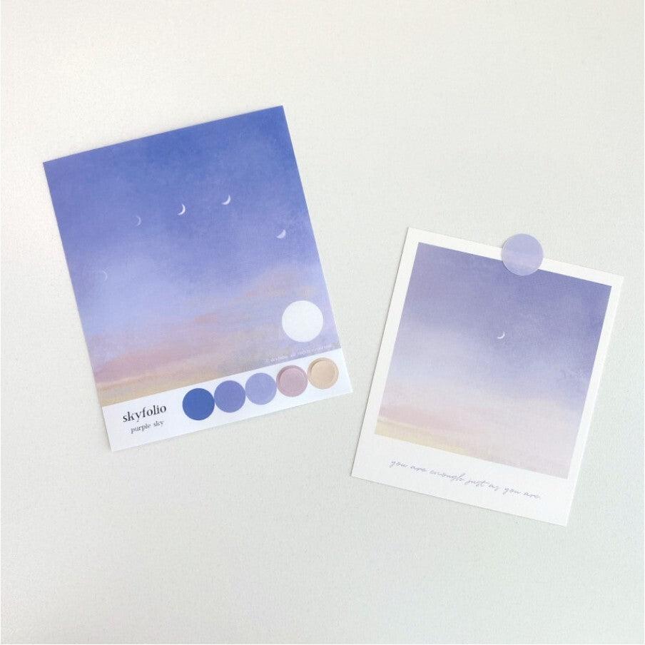 Skyfolio Sky Sticker 17cm - Purple Sky 貼紙 - SOUL SIMPLE HK
