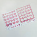 Skyfolio Sky Sticker Heart - Pink Sky 貼紙 - SOUL SIMPLE HK