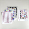 Skyfolio Heart Alphabet Sticker Pack 英文字母貼紙套裝（8p） - SOUL SIMPLE HK