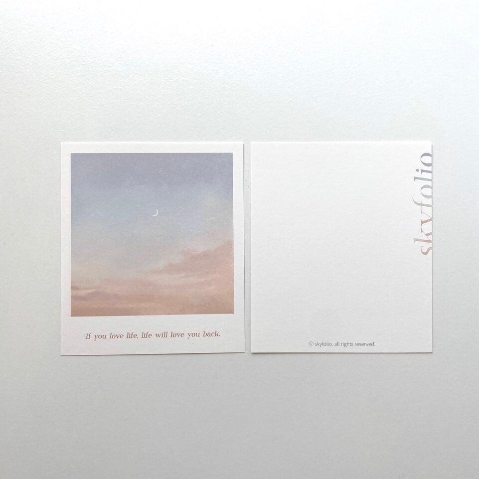 【現貨】Skyfolio Polaroid Postcard Autumn Sky 明信片 - SOUL SIMPLE HK