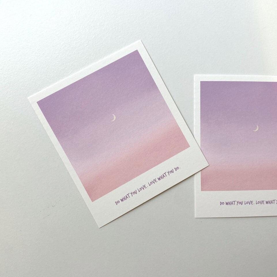 Skyfolio Do what you love Polaroid Postcard 明信片 - SOUL SIMPLE HK