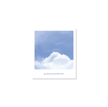 Skyfolio Fleecy Cloud Polaroid Postcard 明信片 - SOUL SIMPLE HK