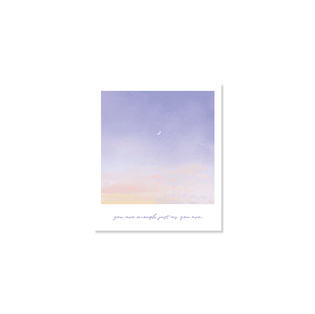 Skyfolio Purple Sky Polaroid Postcard 明信片 - SOUL SIMPLE HK