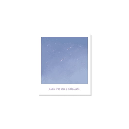 【現貨】Skyfolio Polaroid Postcard Shooting Star 明信片 - SOUL SIMPLE HK