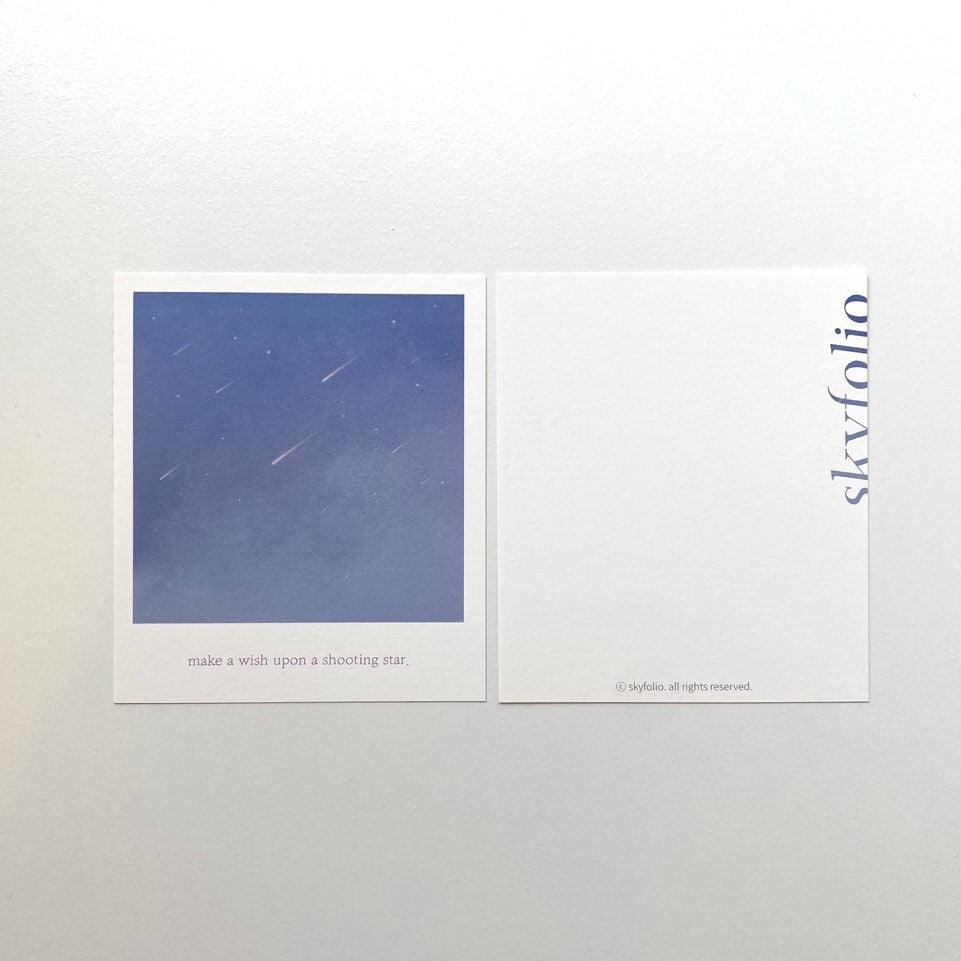 【現貨】Skyfolio Polaroid Postcard Shooting Star 明信片 - SOUL SIMPLE HK