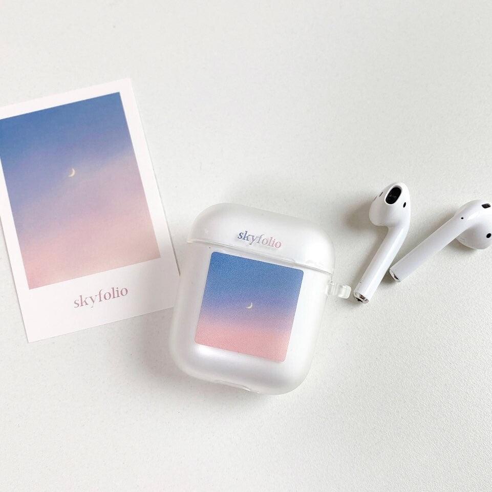 Skyfolio Airpods Case - Crescent Moon 耳機保護殼 - SOUL SIMPLE HK