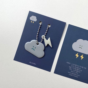 Skyfolio Cloudy Cloud Keyring 鑰匙扣 - SOUL SIMPLE HK