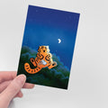 Muzik Tiger Moonlight Tiger Postcard 明信片 - SOUL SIMPLE HK