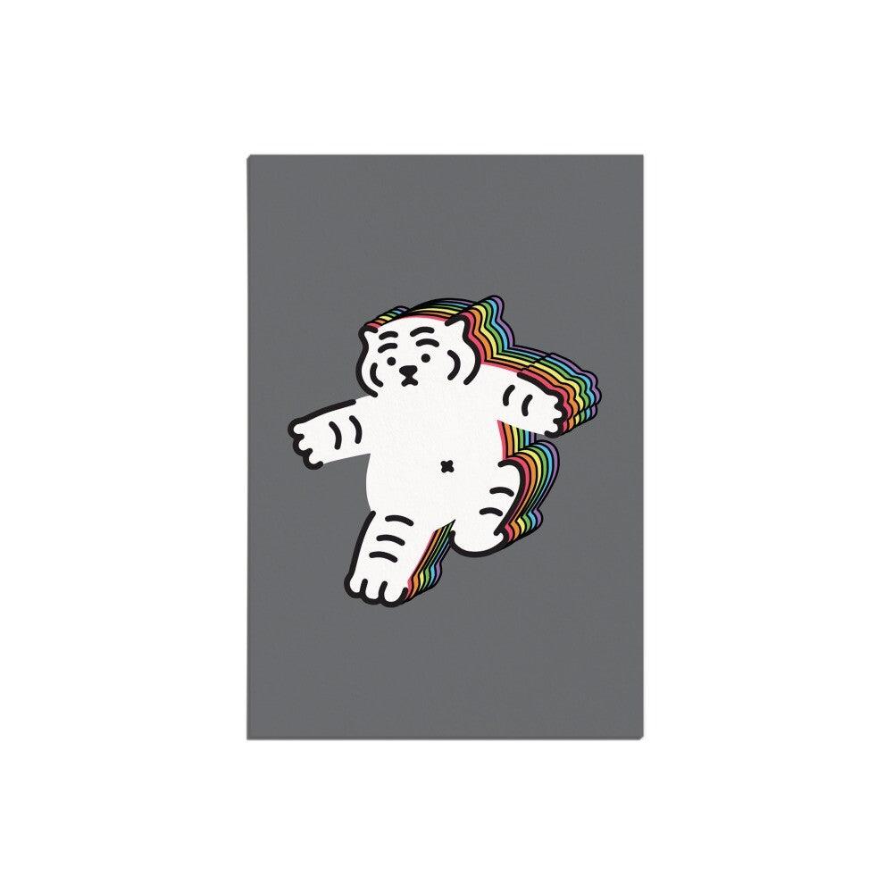 Muzik Tiger Rainbow Big Tiger Postcard 明信片 - SOUL SIMPLE HK