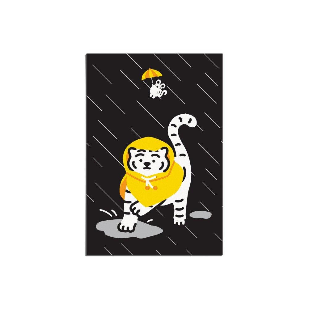 Muzik Tiger Raincoat Tiger Postcard 明信片 - SOUL SIMPLE HK