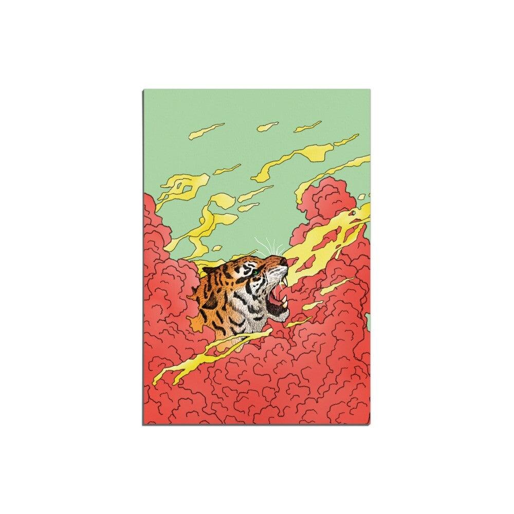 Muzik Tiger Legendary Tiger - Red Postcard 明信片 - SOUL SIMPLE HK
