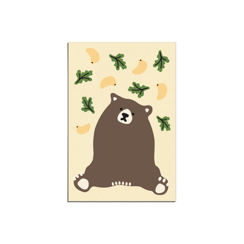 Muzik Tiger Long Long Ago Bear Postcard 明信片 - SOUL SIMPLE HK