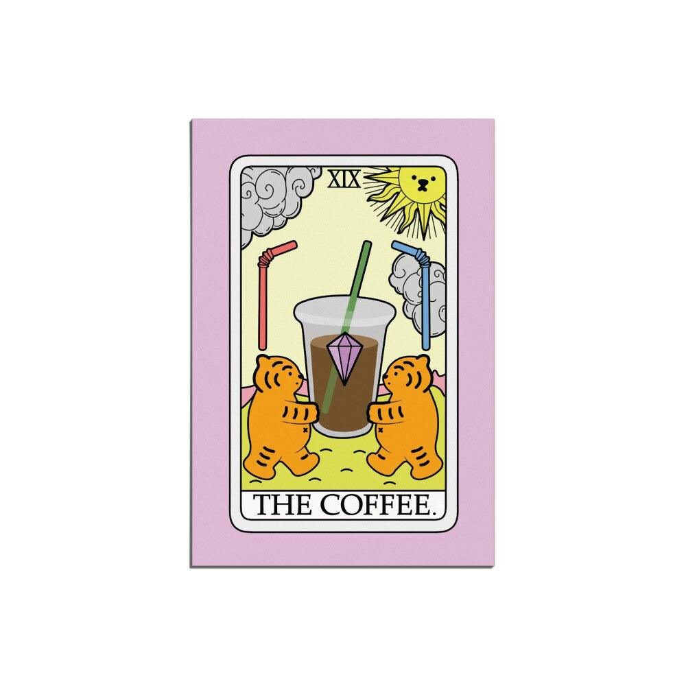 Muzik Tiger Coffee Tarot Tiger Postcard 明信片 - SOUL SIMPLE HK