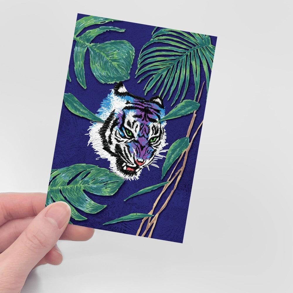 Muzik Tiger Fantasy Tiger Postcard 明信片 - SOUL SIMPLE HK