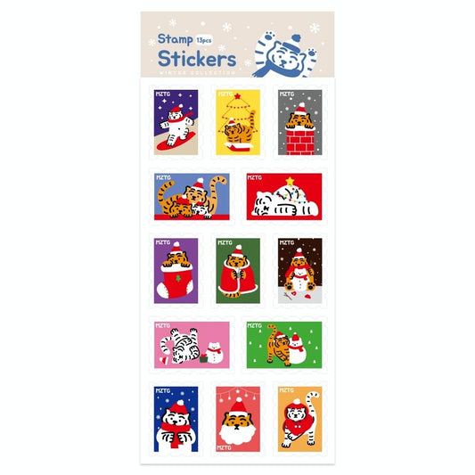 Muzik Tiger Winter Collection Stamp Sticker 貼紙 - SOUL SIMPLE HK