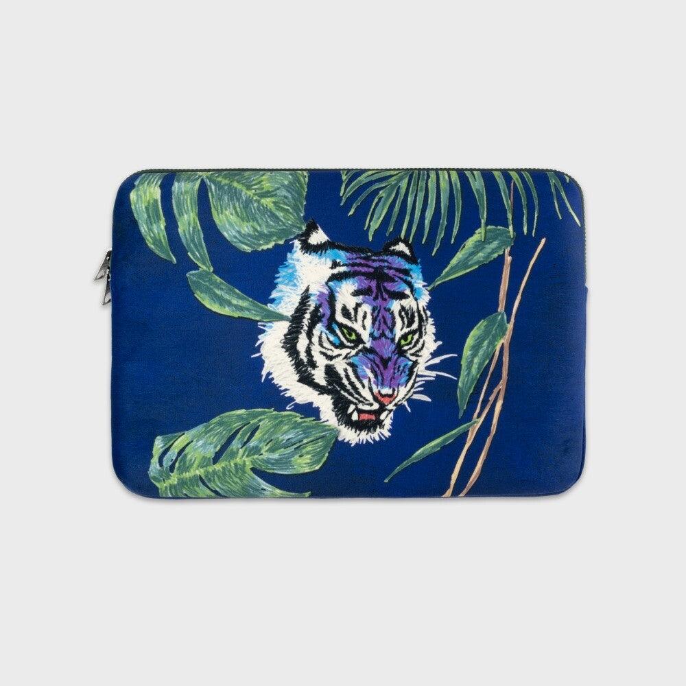 Muzik Tiger Fantasy Tiger Blue Laptop/Tablet Pouch 平板電腦保護套 - SOUL SIMPLE HK