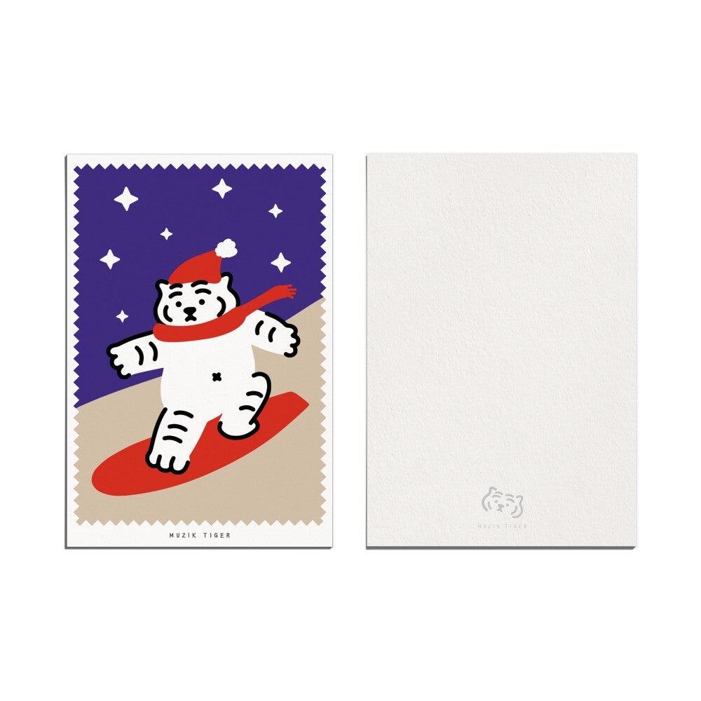Muzik Tiger Snowboard Tiger Postcard 明信片 - SOUL SIMPLE HK