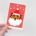 Muzik Tiger Santa Claus Tiger Postcard 明信片 - SOUL SIMPLE HK